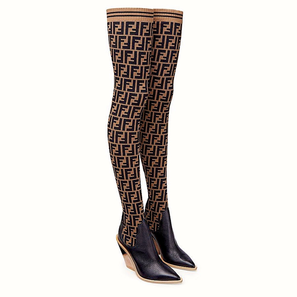 Fendi thigh high boots